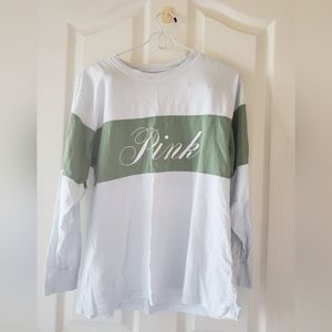 Pink Victoria Secret long sleeve top